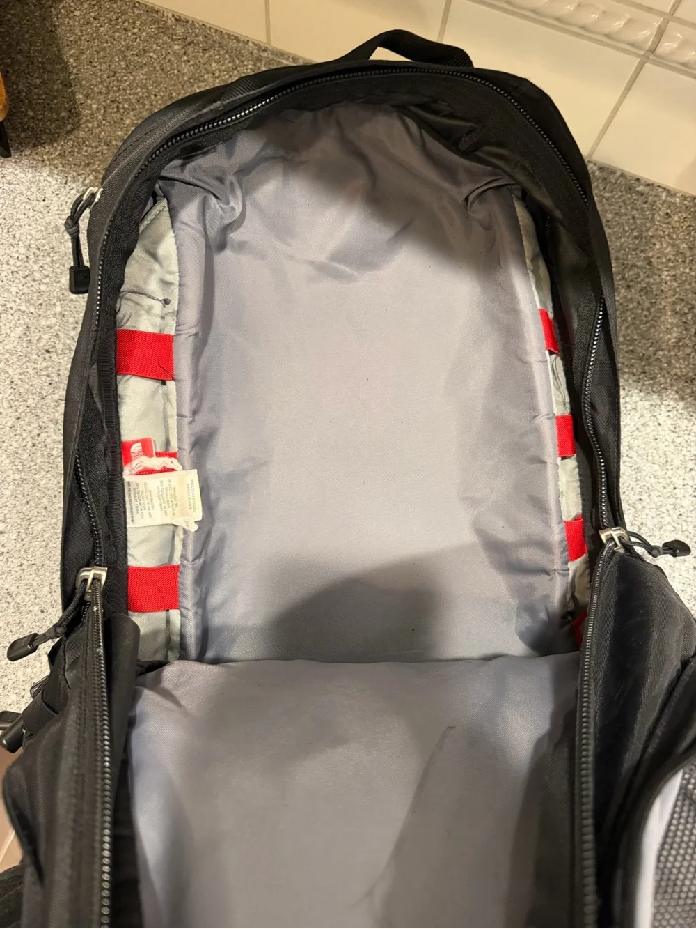 The North Face Black Men's Backpack - Durable Everyday Pack (Surge)